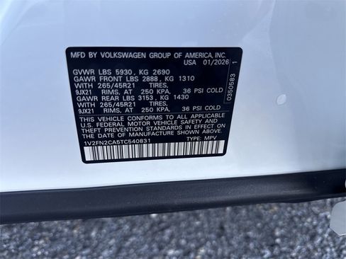 New 2026 Volkswagen Atlas SEL Premium R-Line image 39