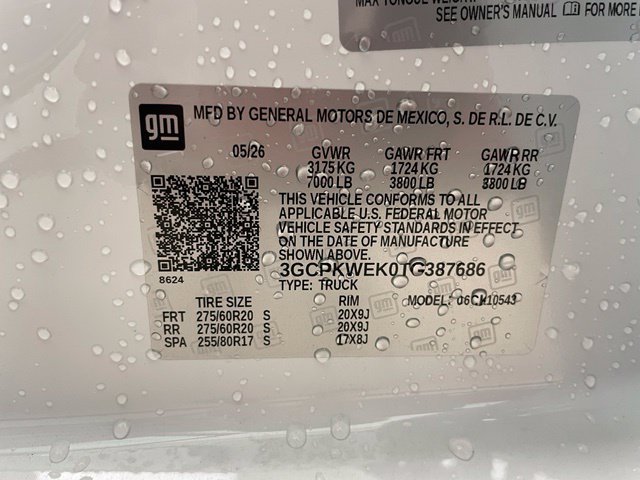 New 2026 Chevrolet Silverado 1500 RST w/ RST Select Package AWD/4WD image 23