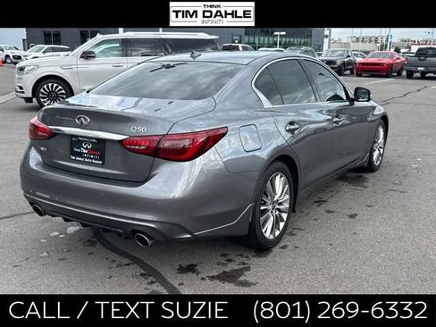 Used 2022 INFINITI Q50 Luxe w/ Cargo Package AWD/4WD image 8