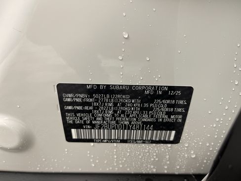 New 2026 Subaru Outback Limited image 26