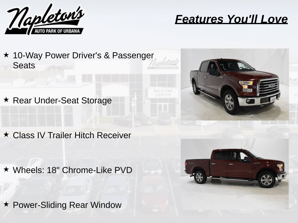 Used 2016 Ford F150 XLT w/ Equipment Group 302A Luxury AWD/4WD image 32