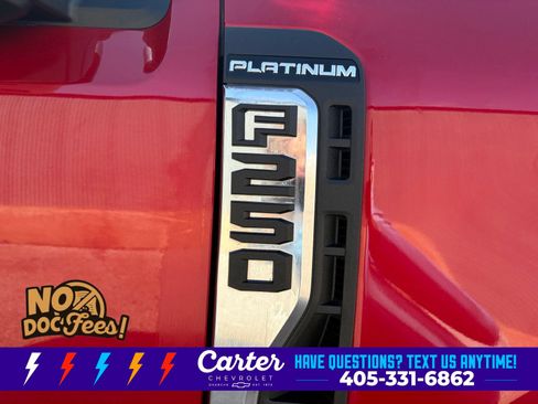 Used 2023 Ford F250 Platinum w/ Tremor Off-Road Package AWD/4WD image 30