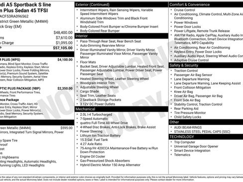 Used 2024 Audi A5 2.0T Premium Plus w/ Premium Plus image 16