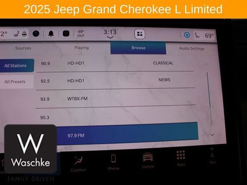 Used 2025 Jeep Grand Cherokee L Limited w/ Trailer Tow Package image 51