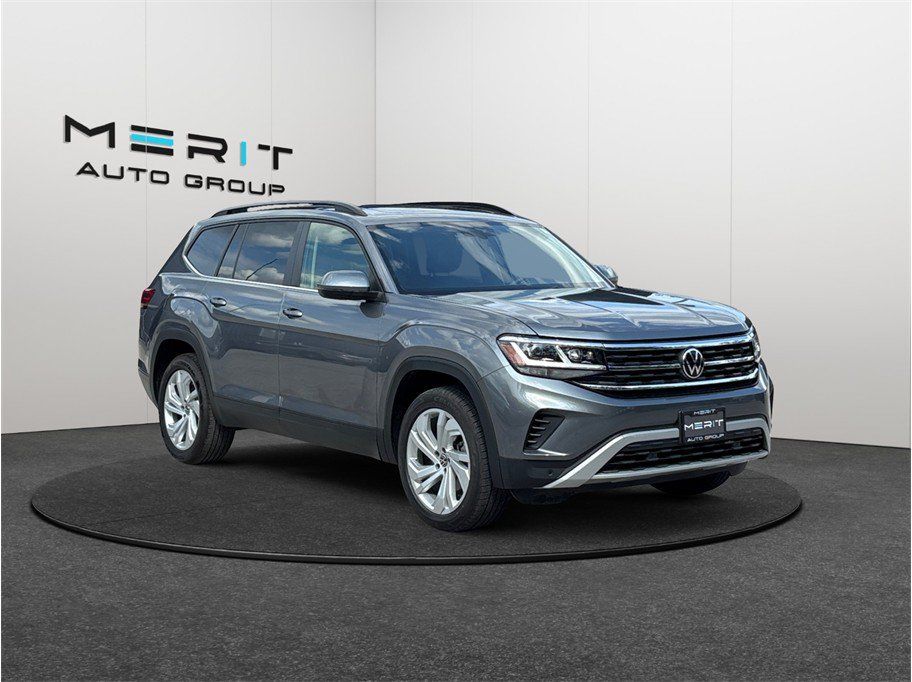 Used 2023 Volkswagen Atlas SE w/ Panoramic Sunroof Package AWD/4WD image 1