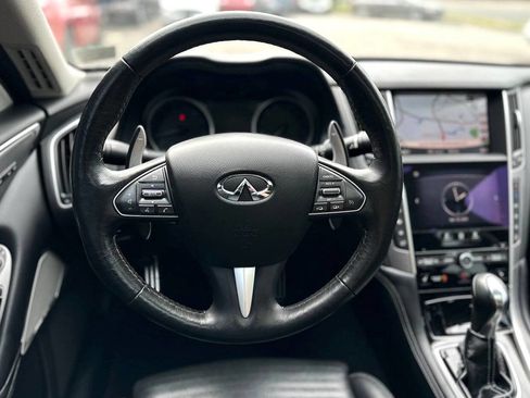 Used 2017 INFINITI Q50 Red Sport 400 image 25