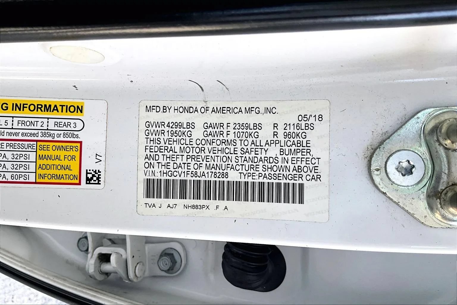 Used 2018 Honda Accord EX-L image 16