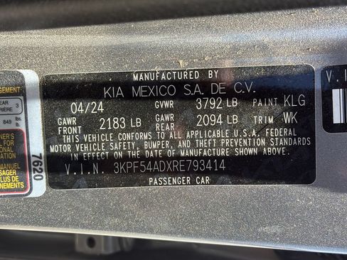 Used 2024 Kia Forte GT-Line w/ GT-Line Premium Package FWD image 29