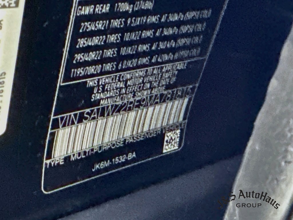 Used 2021 Land Rover Range Rover Sport SVR AWD/4WD image 41