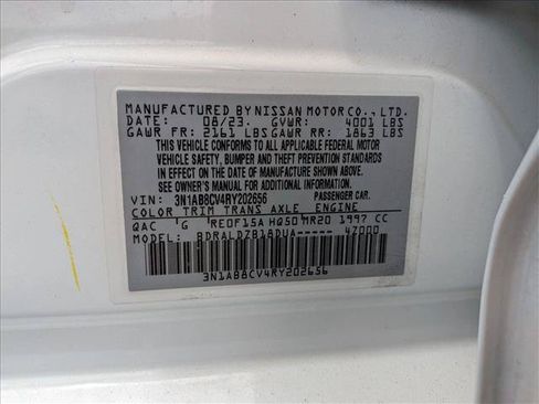 Used 2024 Nissan Sentra SV w/ Trunk Package FWD image 16