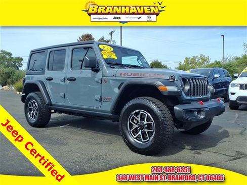 Certified 2024 Jeep Wrangler Unlimited Rubicon image 1