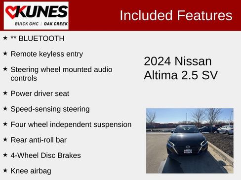 Used 2024 Nissan Altima 2.5 SV image 2