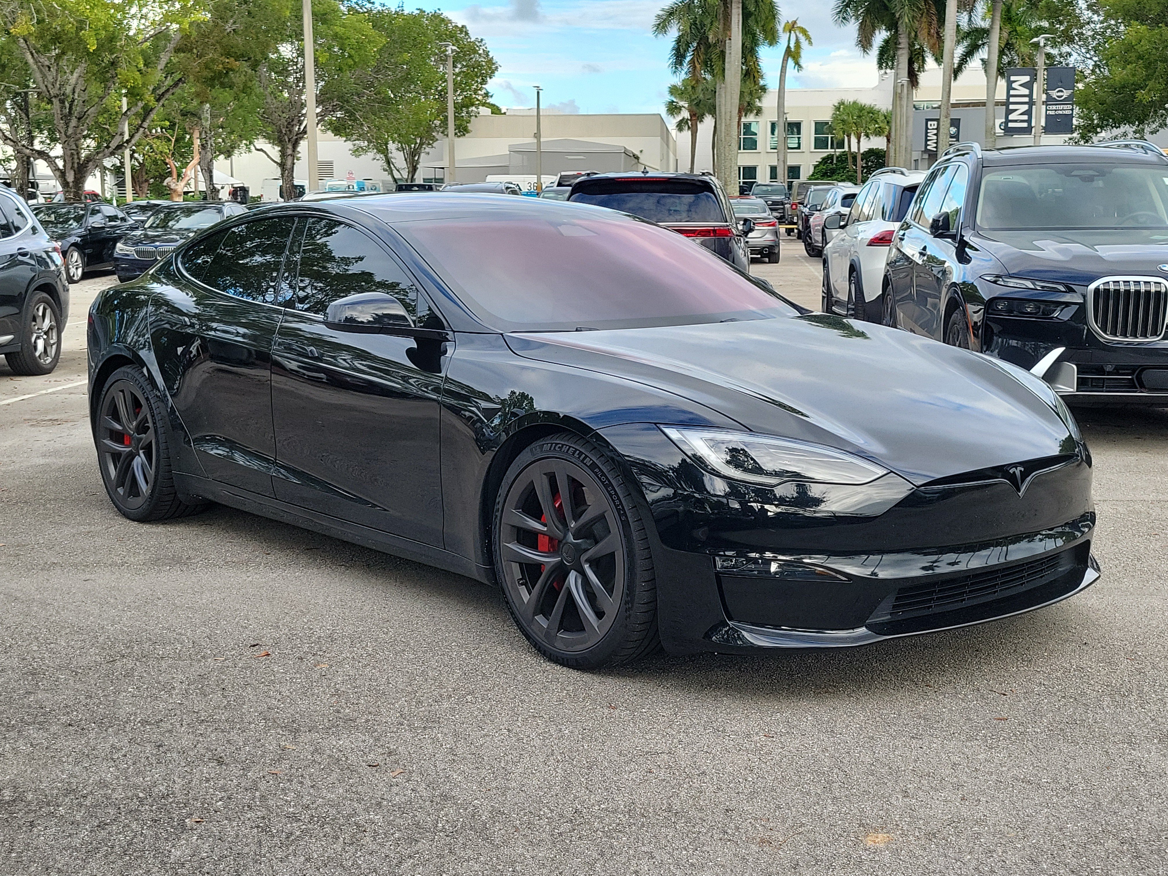 Used 2023 Tesla Model S Plaid AWD/4WD image 1