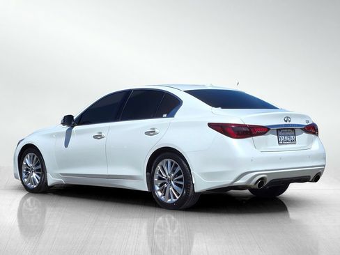 Used 2021 INFINITI Q50 Luxe w/ Cargo Package RWD image 7