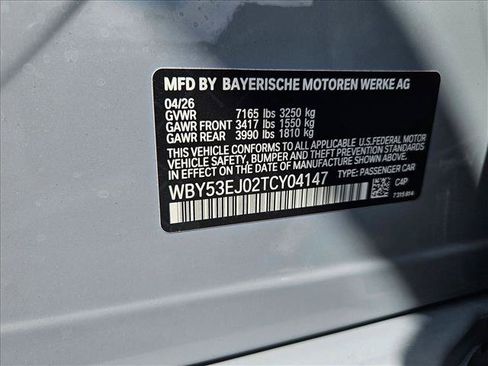 New 2026 BMW i7 xDrive60 AWD/4WD image 17