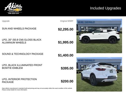 Certified 2019 Chevrolet Blazer LT w/ Sun and Wheels Package FWD image 5
