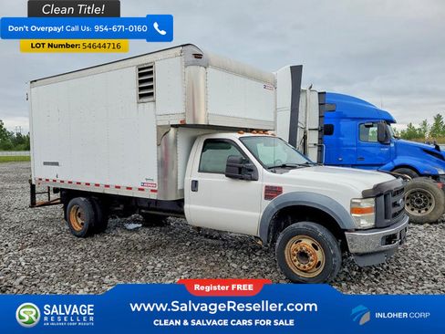 Used 2008 Ford F550 2WD Regular Cab Super Duty image 5