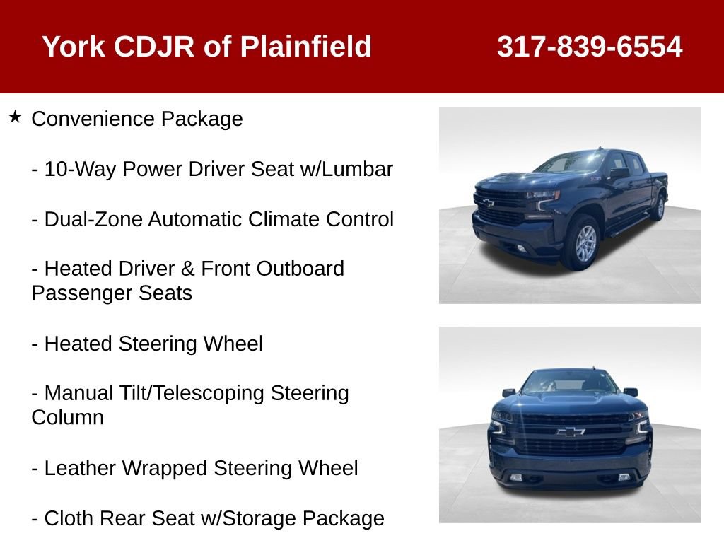 Used 2021 Chevrolet Silverado 1500 RST w/ Z71 Off-Road Package AWD/4WD image 36