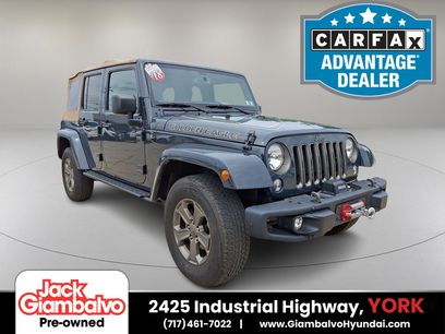 Used 2018 Jeep Wrangler Unlimited Sport