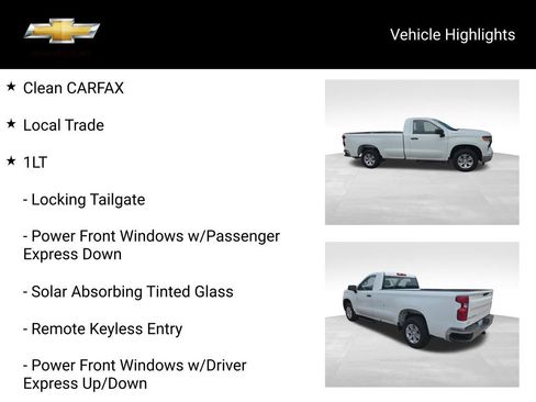 Used 2023 Chevrolet Silverado 1500 W/T w/ WT Fleet Convenience Package RWD image 19