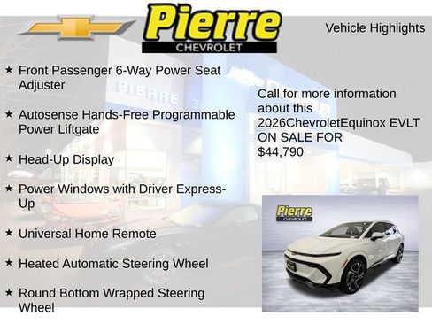 New 2026 Chevrolet Equinox EV LT w/ Convenience Package II AWD/4WD image 15