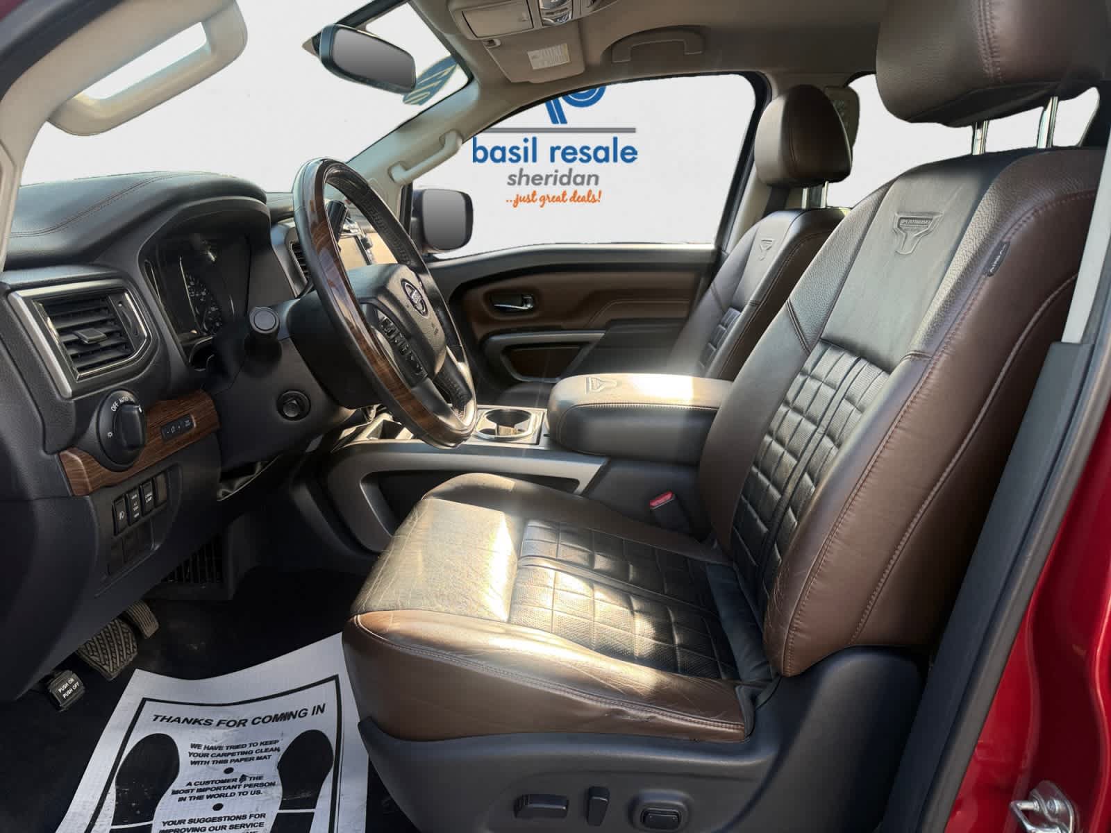 Used 2017 Nissan Titan Platinum Reserve AWD/4WD image 9