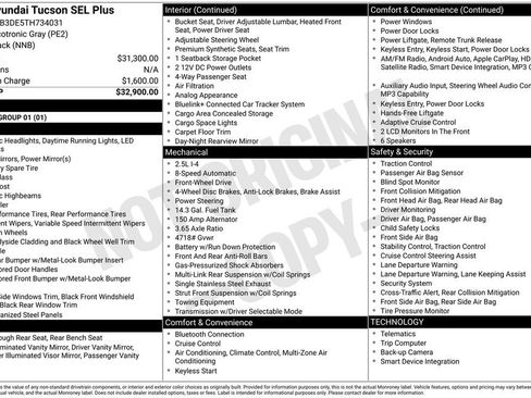 New 2026 Hyundai Tucson SEL Plus FWD image 6