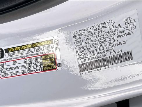 Used 2025 Honda Odyssey Sport-L image 34