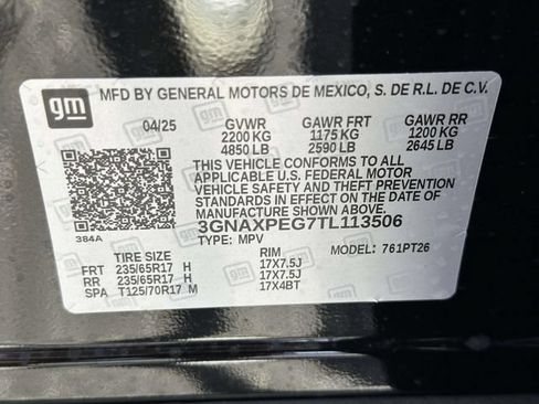 Certified 2026 Chevrolet Equinox LT w/ Convenience Package II AWD/4WD image 37