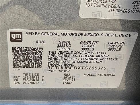 New 2026 GMC Sierra 1500 SLE w/ Preferred Package image 17