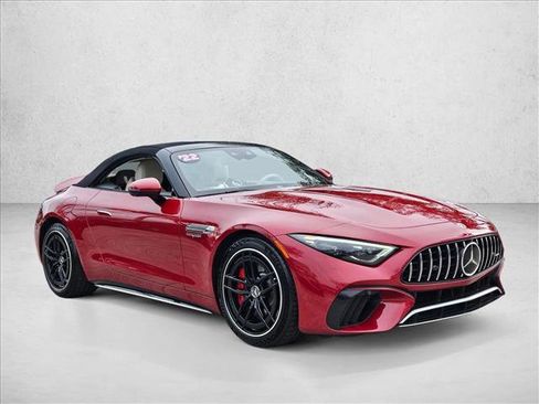 Used 2022 Mercedes-Benz SL 55 AMG 4MATIC image 3