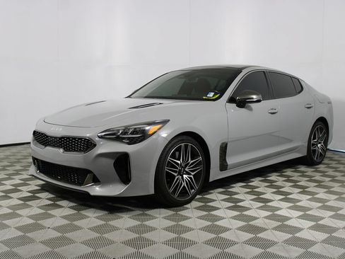 Used 2022 Kia Stinger GT1 w/ Red Interior Color Package RWD image 25