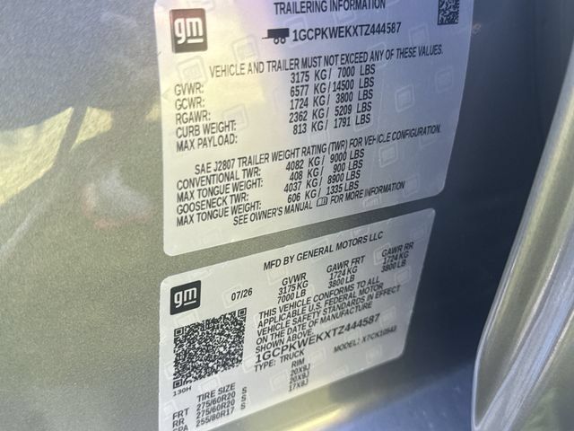 New 2026 Chevrolet Silverado 1500 RST w/ RST Select Package AWD/4WD image 35
