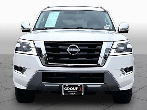 Certified 2023 Nissan Armada Platinum w/ Captain's Chairs Package RWD image 4