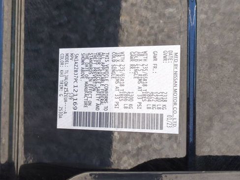 Certified 2023 Nissan Murano SV FWD image 24