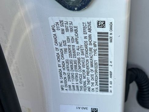 Certified 2024 Honda CR-V EX-L image 32