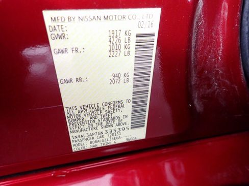 Used 2016 Nissan Altima 2.5 S w/ Power Driver Seat Package image 35