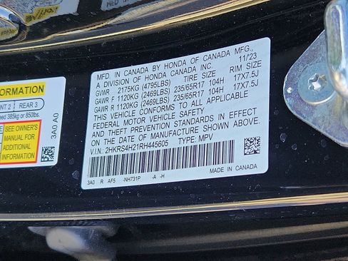 Certified 2024 Honda CR-V LX image 26