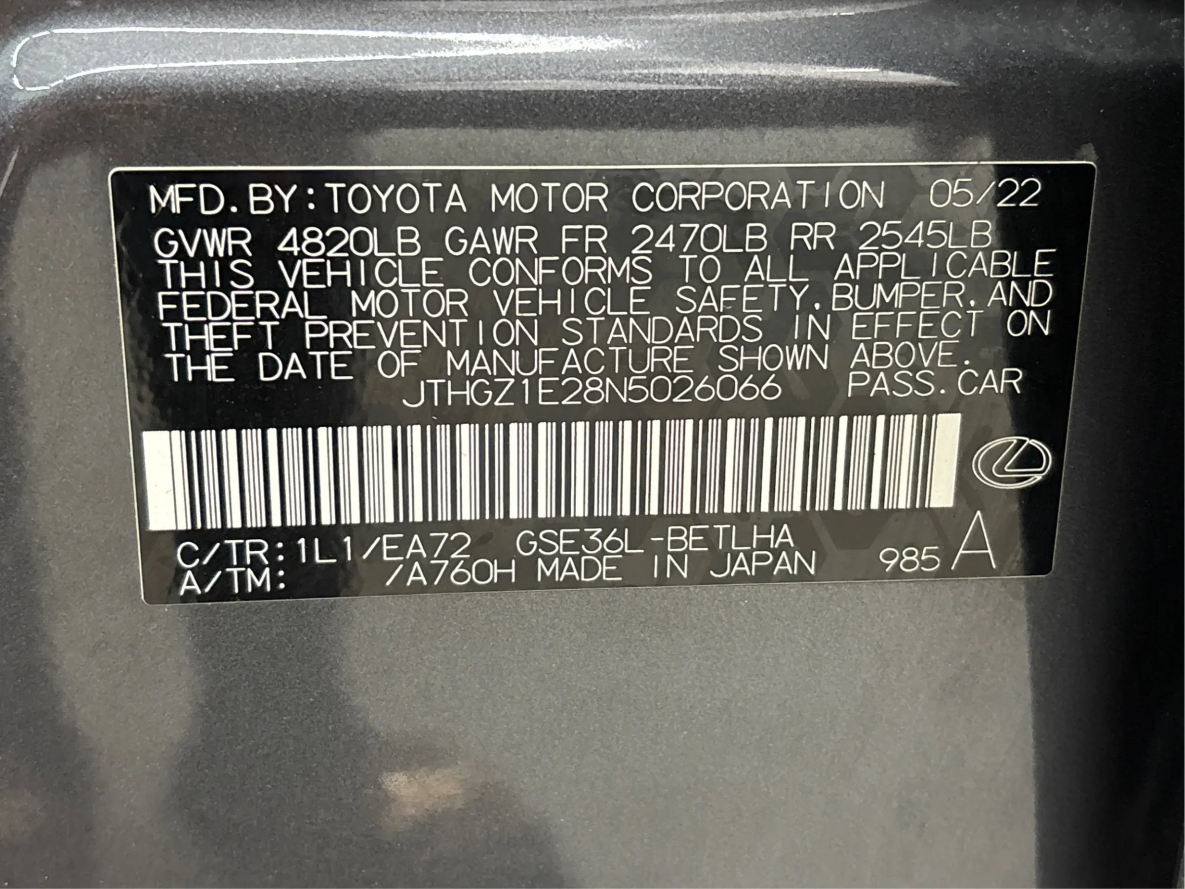 Used 2022 Lexus IS 350 F Sport w/ Memory Package AWD/4WD image 28