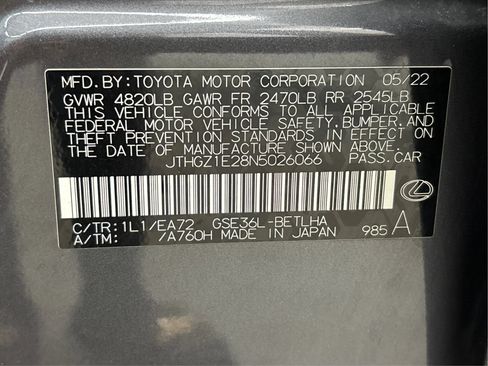 Used 2022 Lexus IS 350 F Sport w/ Memory Package AWD/4WD image 28