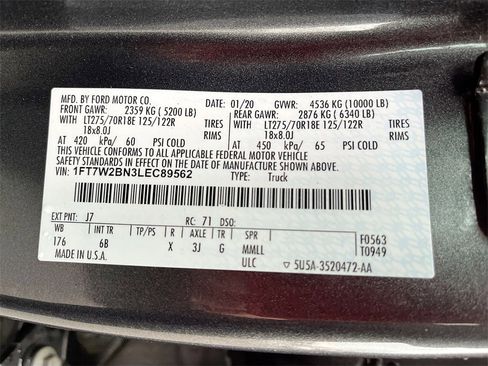 Used 2020 Ford F250 Lariat w/ Lariat Value Package image 28