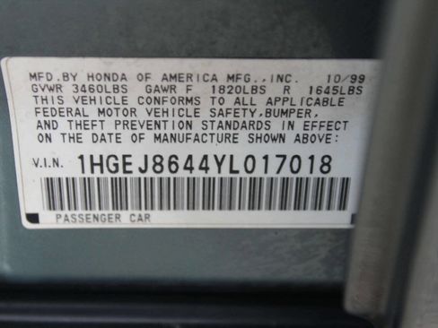 Used 2000 Honda Civic EX image 10