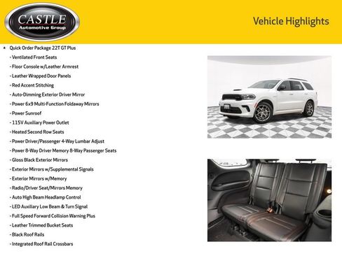 New 2026 Dodge Durango GT image 3