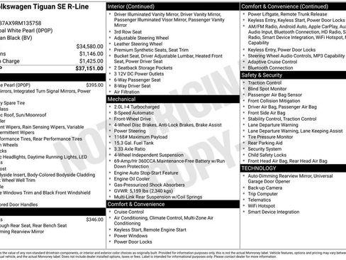 Used 2024 Volkswagen Tiguan SE R-Line image 21