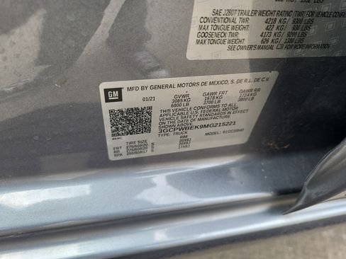 Used 2021 Chevrolet Silverado 1500 Custom image 26