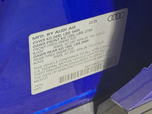 Certified 2025 Audi Q5 2.0T Premium Plus w/ Premium Plus Package AWD/4WD image 34