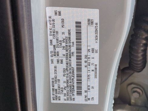 Certified 2023 Ford Ranger XLT w/ Equipment Group 302A High image 42