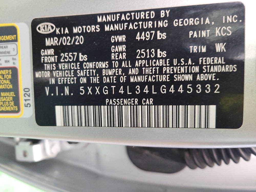 Used 2020 Kia Optima LX FWD image 33