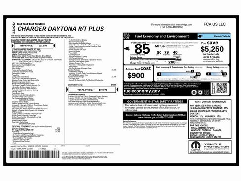 Used 2024 Dodge Charger R/T w/ Plus Group image 2