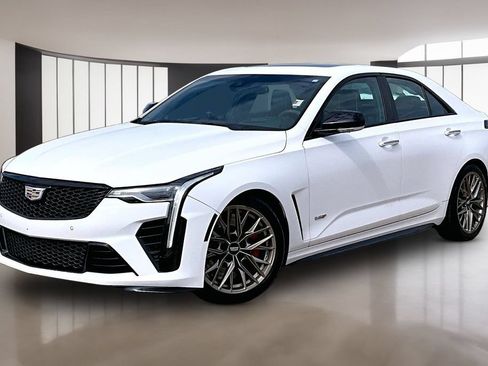 Certified 2023 Cadillac CT4 V Blackwing w/ Technology Package RWD image 1